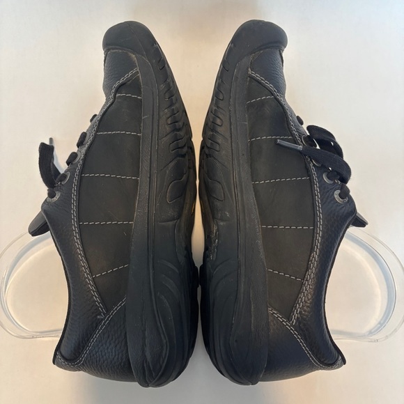 Keen womens black leather lace up casual Gorp GORPCORE Presidio Sneaker size 9.5 - Picture 7 of 10